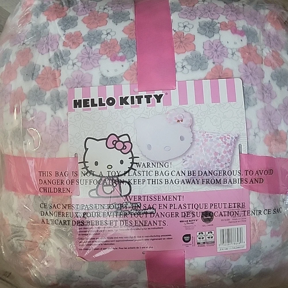 HELLO KITTY 2PC PILLOW SET